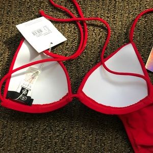 Missguided Red Bikini
